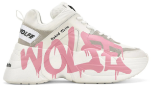 Giay Naked Wolfe Track 'Logo Pink'