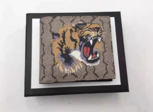 Vi Gucci Tiger GG Supreme Wallet 'Beige' 451268-K5Z1N-8666