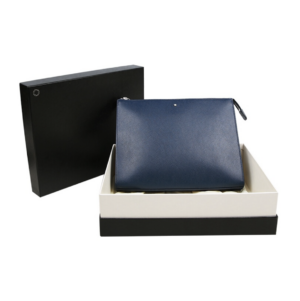 Tui Montblanc Sartorial Navy Clutch Bag Pochette 'Navy' 126055
