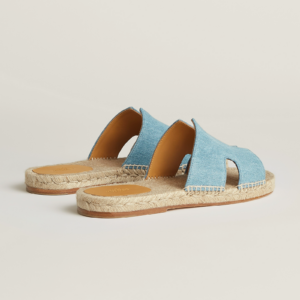 Dep Hermes Antigua Espadrille 'Bleu Clair' H221833ZHBC410
