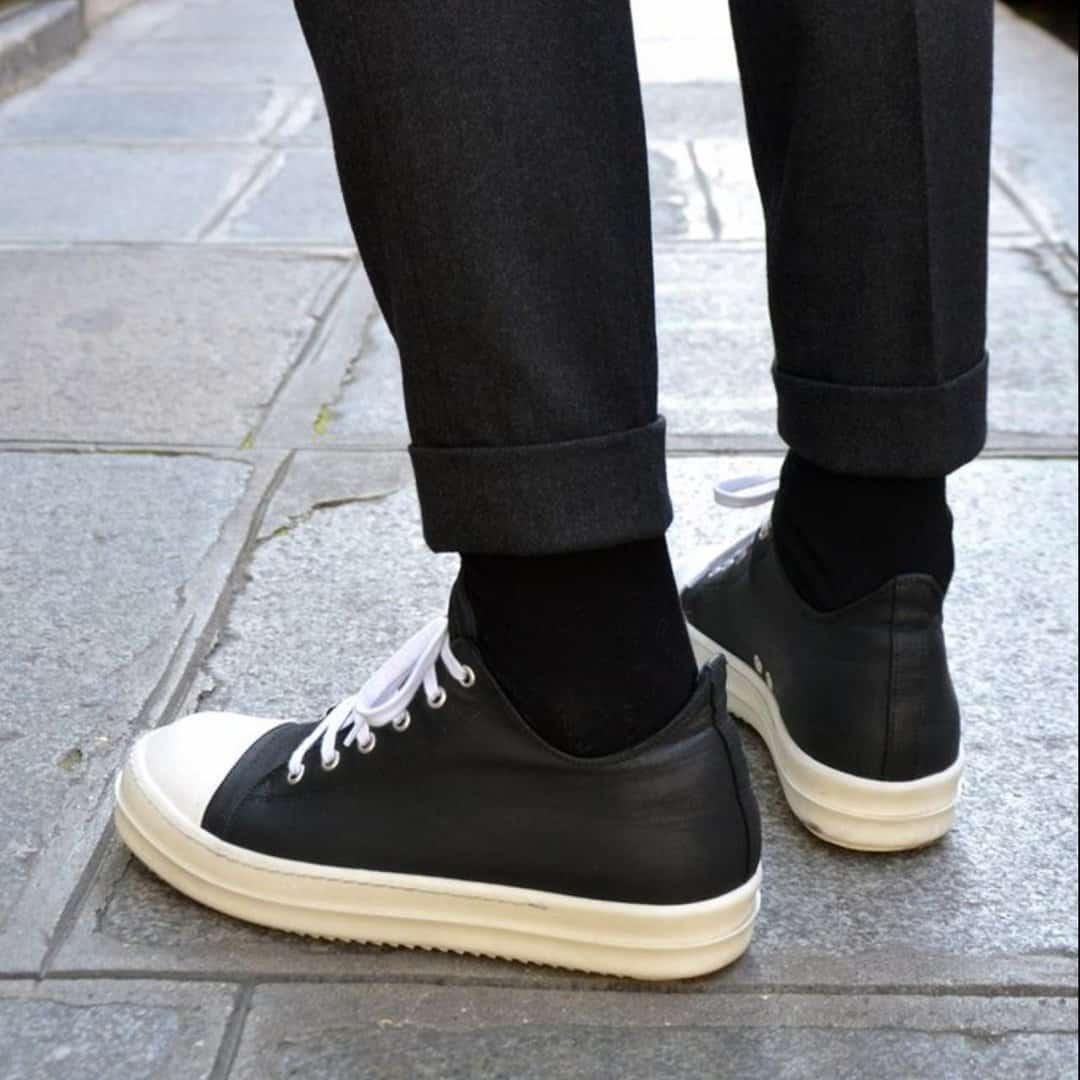 Đỉnh cao chất liệu trong những đôi sneaker của hãng Rick Owens Hinh anh 3: Dinh cao chat lieu trong nhung doi sneaker cua hang Rick Owens