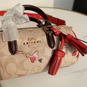 Tui Coach Lacey Crossbody Heart Star 'Light Khaki' CK562