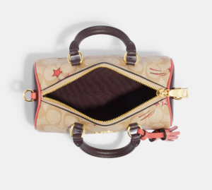 Tui Coach Lacey Crossbody Heart Star 'Light Khaki' CK562