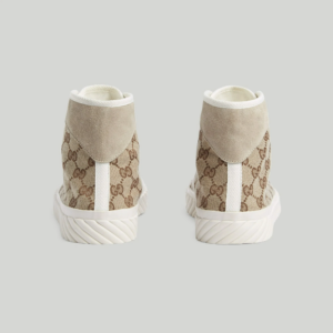 Giay Gucci High Top GG 'Beige Ebony' 738995-FABQA-9796