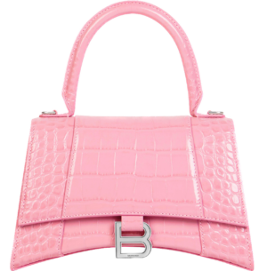 Tui Balenciaga Hourglass Small Crocodile 'Pink' 5935461LR6Y5812