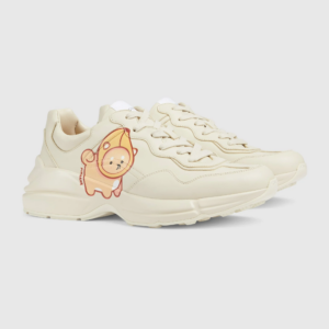 Giay Gucci Rhyton Trainer Animal 'Off White' 737521-DRW00-9522