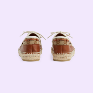 Giay Gucci Lace-Up GG Shoe 'Beige' 725799-FAA5X-9780