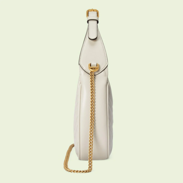Tui Gucci GG Marmont Half Moon 'White' 699514-DTDHT-9022
