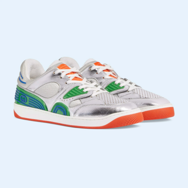 Giay Gucci Good Game Gucci 'Silver Lame' 722429-AAA9I-8141