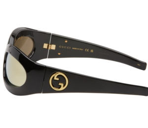 Kinh Gucci Geometric Frame Sunglasses 'Black' GG1247S-003