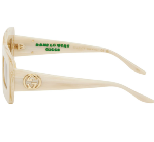 Kinh Gucci Rectangular Sunglasses 'Beige' GG0974S-002