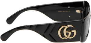 Kinh Gucci Rectangular Sunglasses 'Black' GG0811S-001-53