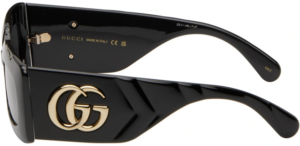 Kinh Gucci Rectangular Sunglasses 'Black' GG0811S-001-53