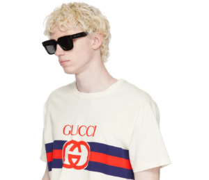 Kinh Gucci Rectangular Sunglasses 'Black' GG1084S-001-54