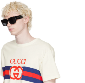 Kinh Gucci Rectangular Sunglasses 'Black' GG1217S-001