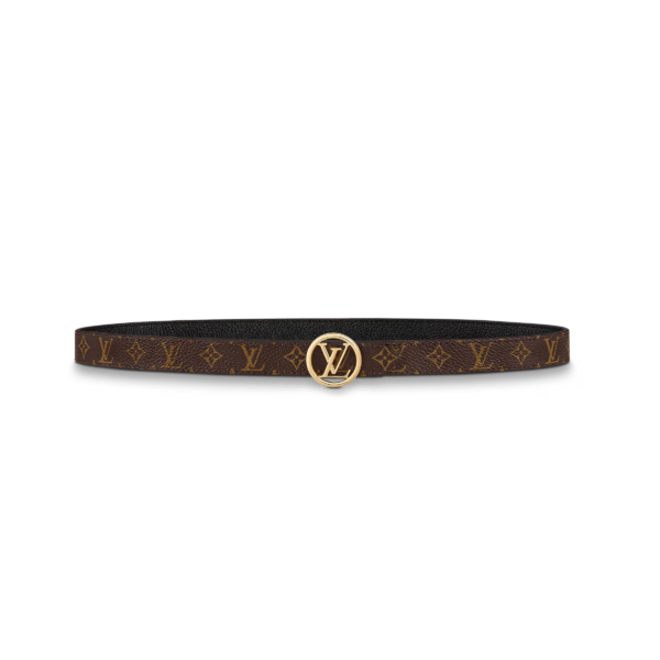That Lung Louis Vuition LV Circle 20mm 'Black' M0567V