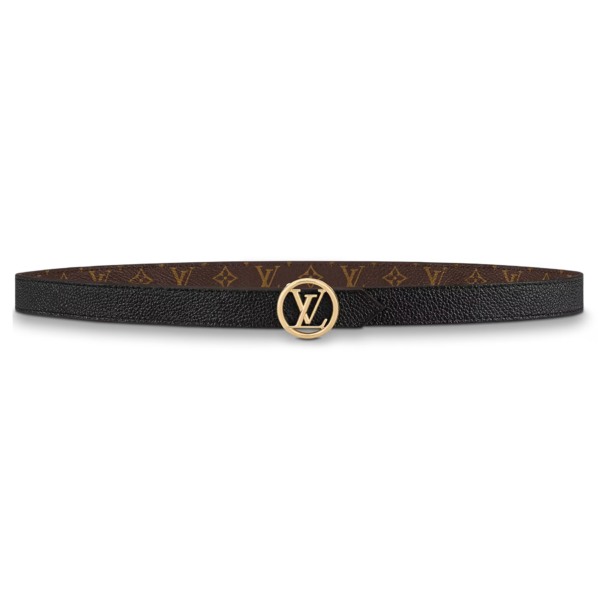 That Lung Louis Vuition LV Circle 20mm 'Black' M0567V