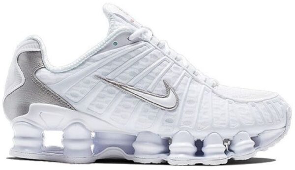 Giay Nike Shox TL 'White Silver' AR3566-100