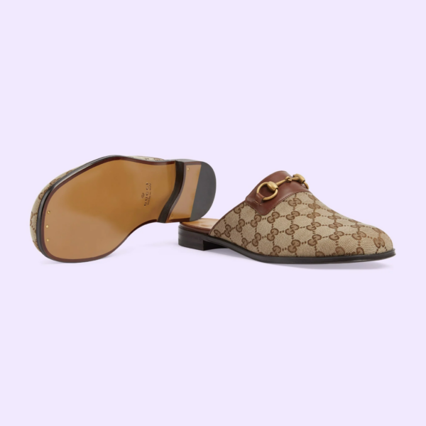Dep Gucci GG Horsebit Slipper 'Ebony' 719749-FAA0U-9768