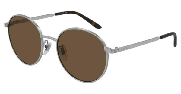 Kinh Gucci Sunglasses New Authentic 'Silver Brown' GG0944SA-003
