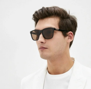 Kinh Gucci Yellow Square Sunglasses 'Black' GG0746SA-002-57