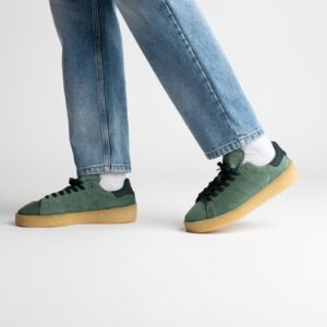 Giay Adidas Stan Smith Crepe 'Green Oxide' FZ6444