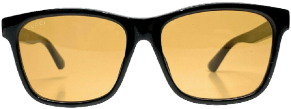 Kinh Gucci Yellow Square Sunglasses 'Black' GG0746SA-002-57