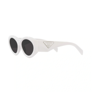 Kinh Prada Cat Eye Acetate Sunglasses 'White' PR20ZS1425S0