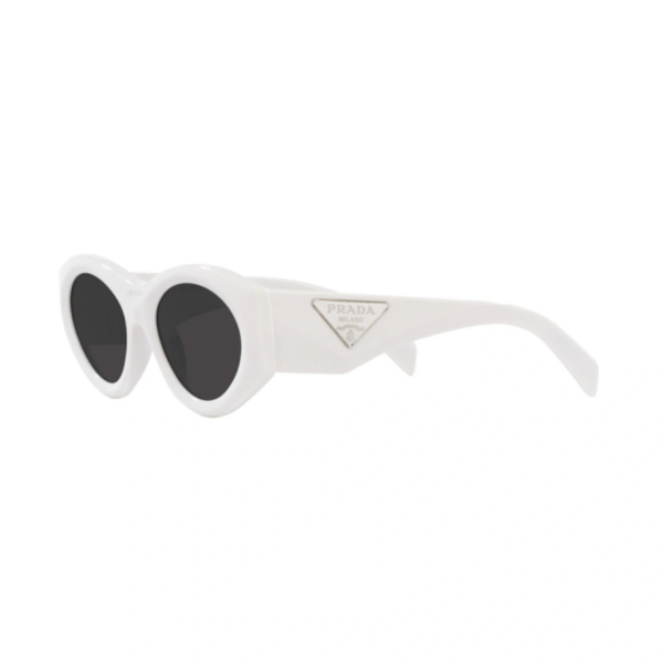 Kinh Prada Cat Eye Acetate Sunglasses 'White' PR20ZS1425S0