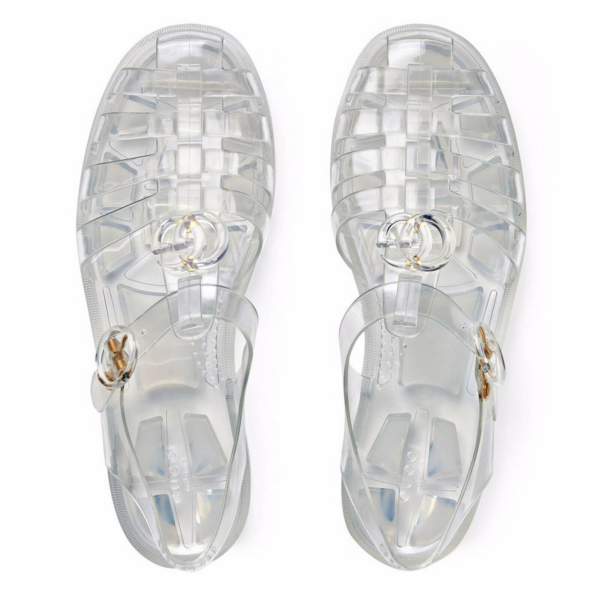 Dep Gucci Sandal With Double G 'Silver' 674133-JFM00-8300