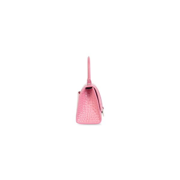 Tui Balenciaga Hourglass Small Crocodile 'Pink' 5935461LR6Y5812