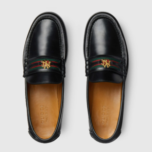 Giay Gucci Loafer Yankees Detail 'Black' 723176-17X10-1060