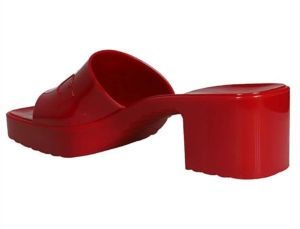 Dep Gucci Rubber Platform Slide Sandal 'Red' 624730-J8700-6433