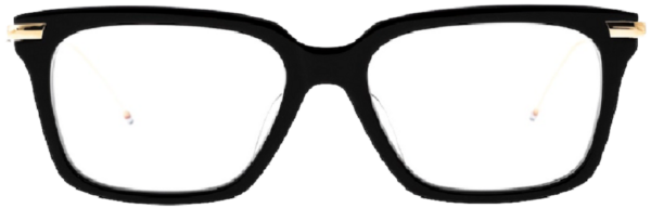 Kinh Thom Browne Optical Glasses 'Black Gold' TB-701-A-BLK-GLD-49