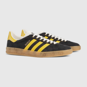Giay Gucci x Adidas Gazelle 'Black' 737967-FAAW3-1084