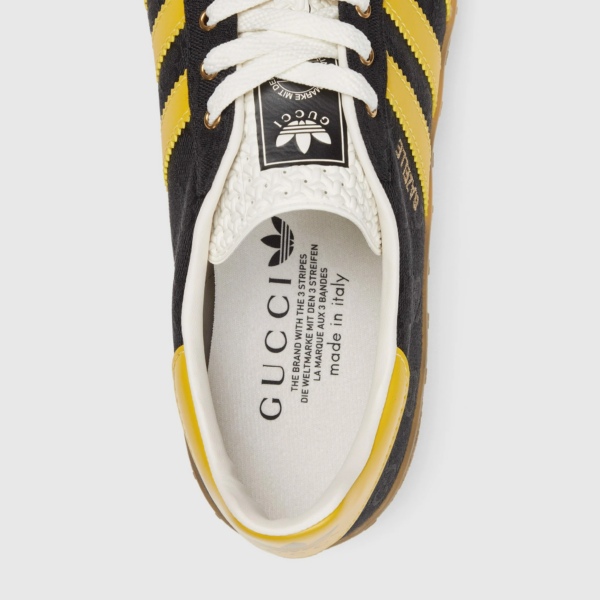 Giay Gucci x Adidas Gazelle 'Black' 737967-FAAW3-1084