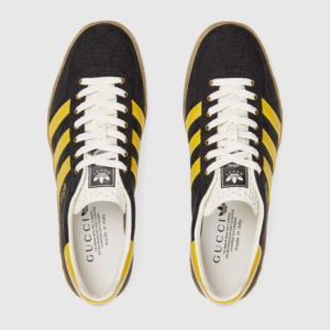 Giay Gucci x Adidas Gazelle 'Black' 737967-FAAW3-1084