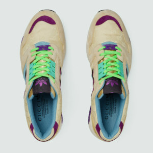 Giay Gucci x Adidas Zx8000 'Beige Purple' 721936-AAA9C-9341