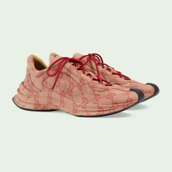 Giay Gucci Run Sneaker 'Beige Red' 722630-AABEB-9713