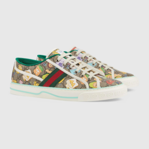 Giay Gucci Tennis 1977 Animal Print 'Beige' 737517-FABOQ-8941