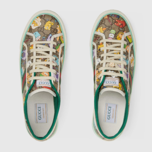 Giay Gucci Tennis 1977 Animal Print 'Beige' 737517-FABOQ-8941