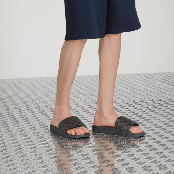 Dep Gucci GG Slide 'Grey' 739108-2ZG0G-8713