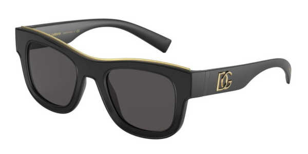Kinh Dolce & Gabbana Monogram 'Black' DG6140-25258G