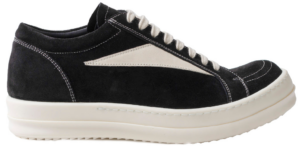 Giay Rick Owens Suede Vintage 'Black Milk White' RP01C5888LVSLPO-911