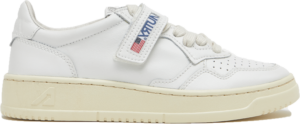 Giay Autry Strip Medalist Low Leather 'White' ASLW-LV01