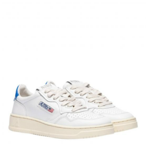 Giay Autry Medalist Low Leather 'White Azure' AULW-LL46
