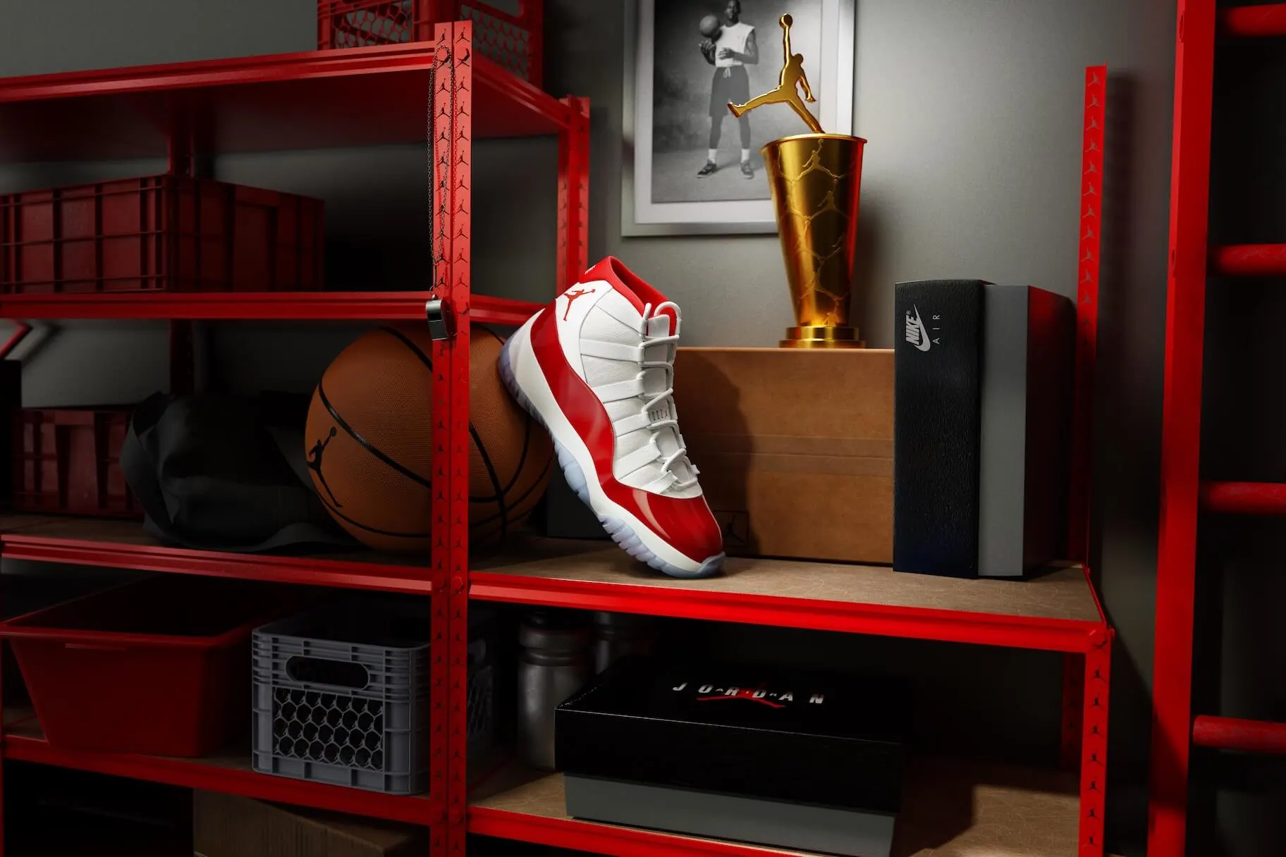 Nike Air Jordan 11: Chiến hài của một vị vua Hinh anh 3: Nike Air Jordan 11: Chien hai cua mot vi vua