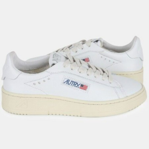 Giay Autry Dallas Low Leather 'White' ADLW-NW01