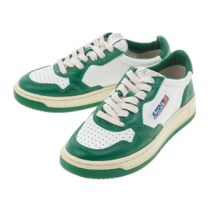Giay Autry Medalist Low Leather 'Green White' AULW-WB03