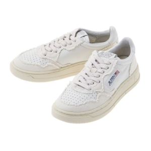 Giay Autry Medalist Low Leather 'White Green' AULW-LL47